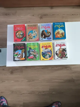 Colección completa viaje en el tiempo G. Stilton