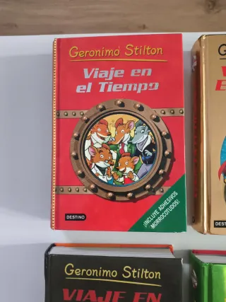 Colección completa viaje en el tiempo G. Stilton