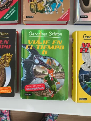 Colección completa viaje en el tiempo G. Stilton