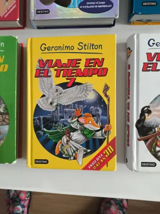 Colección completa viaje en el tiempo G. Stilton