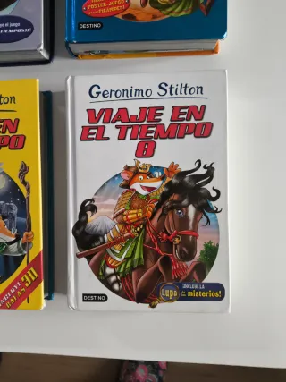 Colección completa viaje en el tiempo G. Stilton