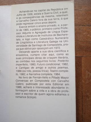 Scórpio (Novela en gallego sobre la Guerra Civil)