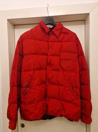 Piumino Armani Jeans donna rosso taglia 54