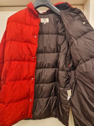 Piumino Armani Jeans donna rosso taglia 54