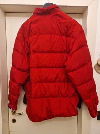 Piumino Armani Jeans donna rosso taglia 54