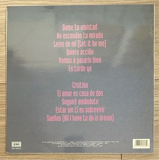 Vinilo Tennessee Sueños