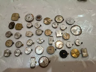 Stock 34 movimenti carica manuale vintage