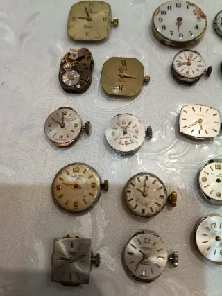 Stock 34 movimenti carica manuale vintage