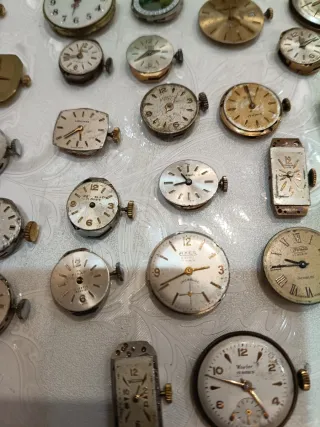 Stock 34 movimenti carica manuale vintage