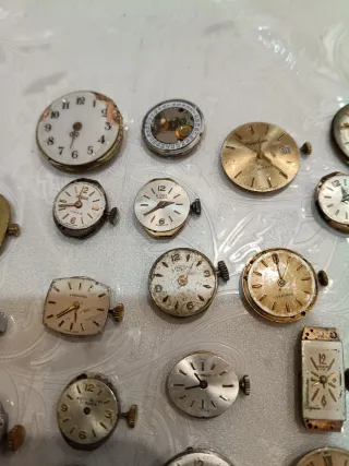 Stock 34 movimenti carica manuale vintage