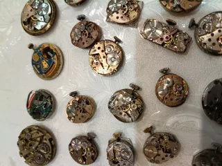 Stock 34 movimenti carica manuale vintage