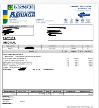 vendo neumáticos Michelin Alpine invierno 1000klm