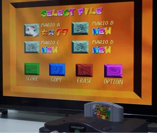 Super Mario 64 - Nintendo 64 cartridge gioco PAL