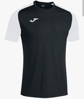 Camiseta Joma Negra y Blanca Talla L