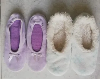 2 pares zapatillas viaje