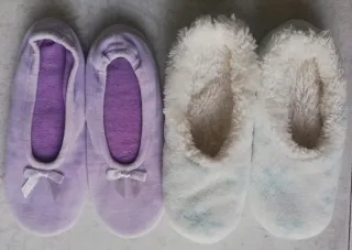 2 pares zapatillas viaje