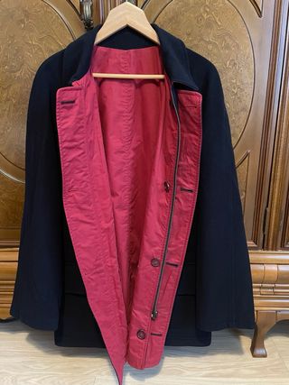 Abrigo de paño Burberry Negro Hombre