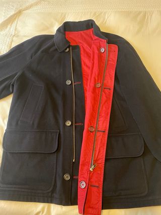 Abrigo de paño Burberry Negro Hombre