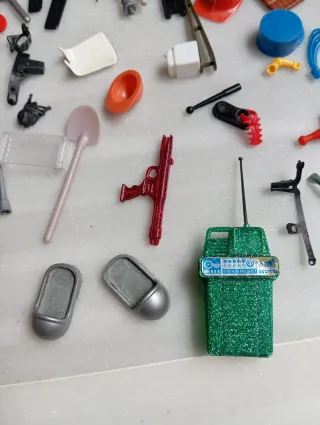 Lote accesorios Madelman, Cosmos, Playmobil