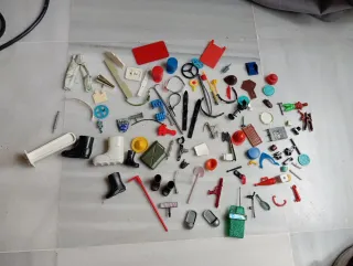 Lote accesorios Madelman, Cosmos, Playmobil