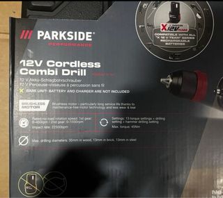 Taladro Percutor  Parkside 12V PERFORMANCE