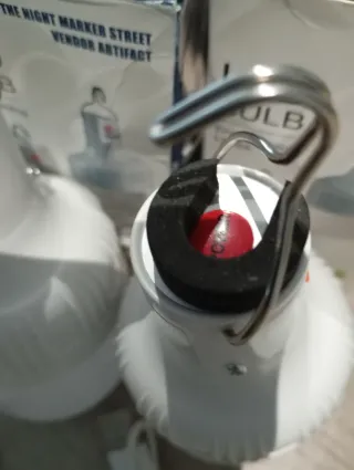 Lote dos bombillas LED Recargables USB