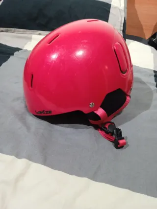 Casco de esquí infantil rosa Wedze
