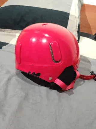 Casco de esquí infantil rosa Wedze