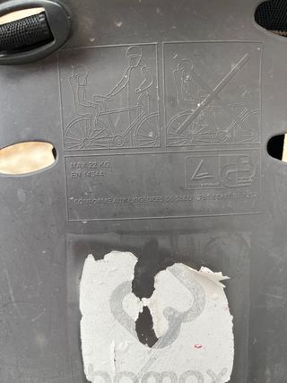 Portabebés Hamax Smiley para Bicicleta