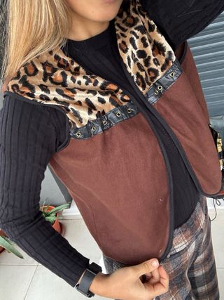 Chaleco vaquero disfraz