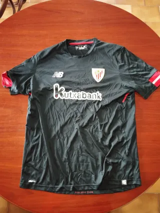 Camiseta Athletic Club Negra Talla M
