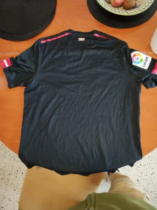 Camiseta Athletic Club Oficial Negra Talla M