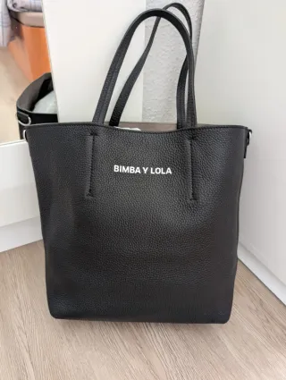 Bolso shopper L Bimba y Lola negro