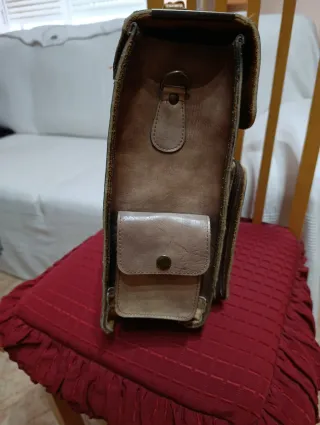 Bolso Cartera Documentos Piel Bolsillos