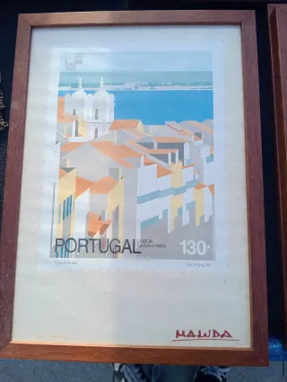 Quadro Maluda Quiosques de Lisboa