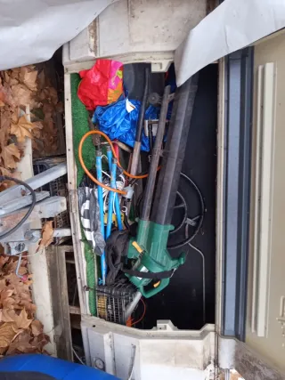 Soplador de hojas eléctrico