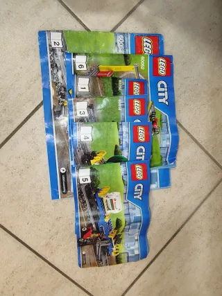 LEGO City Treno Cargo 60052 - Istruzioni