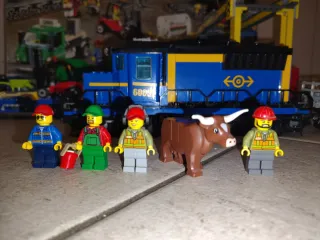 LEGO City Treno Cargo 60052 - Istruzioni