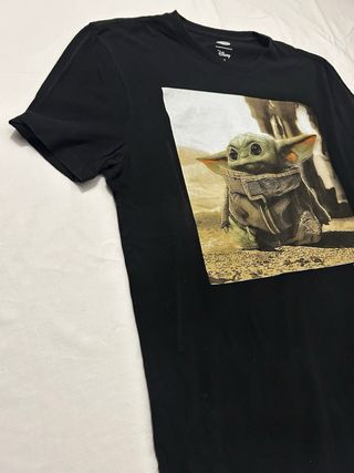 Maglia Old Navy Disney Baby Yoda Nera Taglia M