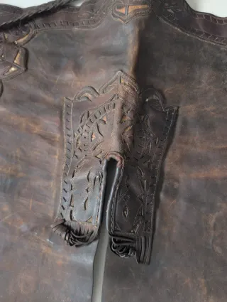 Zahones de cuero para montar