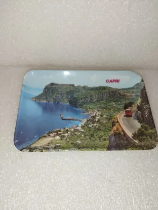 Vassoio souvenir Capri in melamina