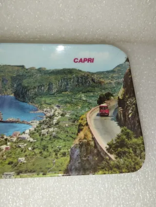 Vassoio souvenir Capri in melamina