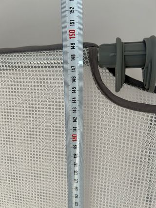 Valla de seguridad para cama infantil.