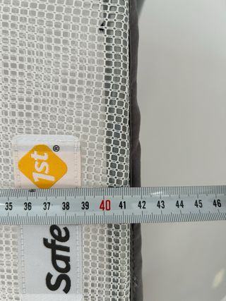 Valla de seguridad para cama infantil.