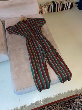 Mono Bobo Choses rayas verde y rojo