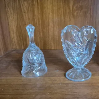Figuras de cristal decorativas