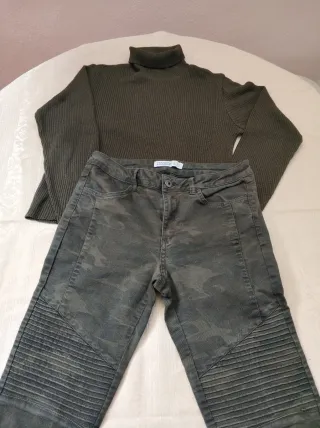 Pantalón Zara y Jersey a Juego