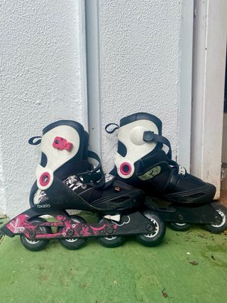 Patines en línea Oxelo Niña + bolsa transporte