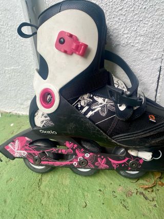 Patines en línea Oxelo Niña + bolsa transporte