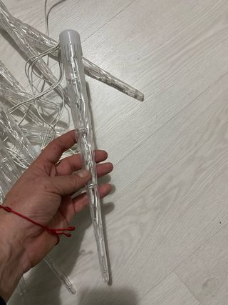 Cadena Luces LED Carámbanos 17.5m